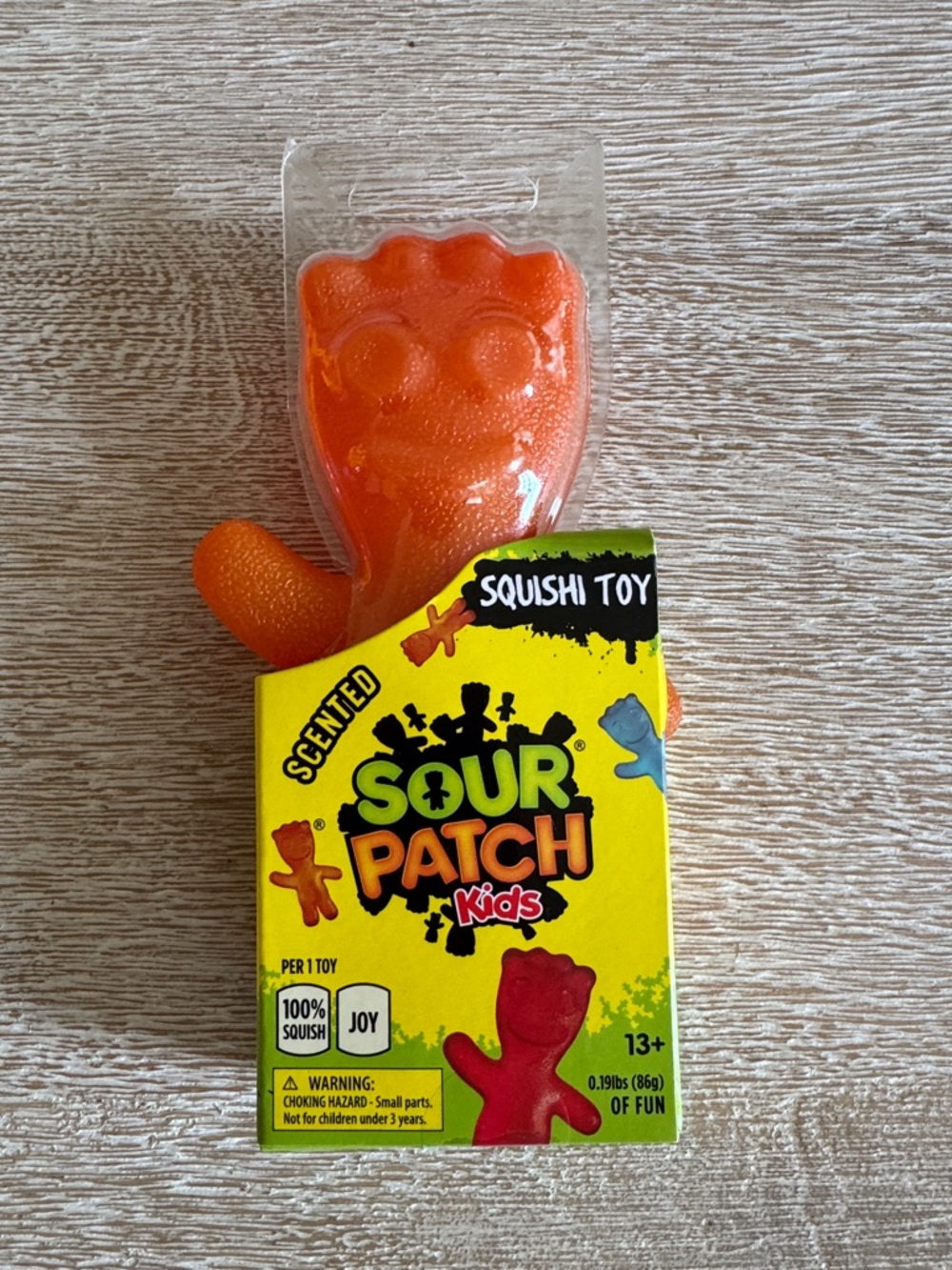 Sour Patch Kids Squishi Scented Squeeze Toy
- Orange